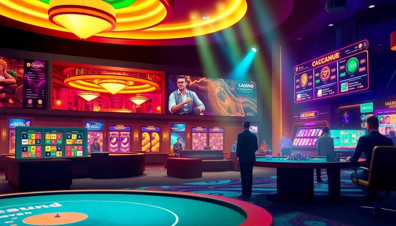 Experience the thrill of 69vn.day with a vibrant online casino atmosphere showcasing popular games and secure payment options.