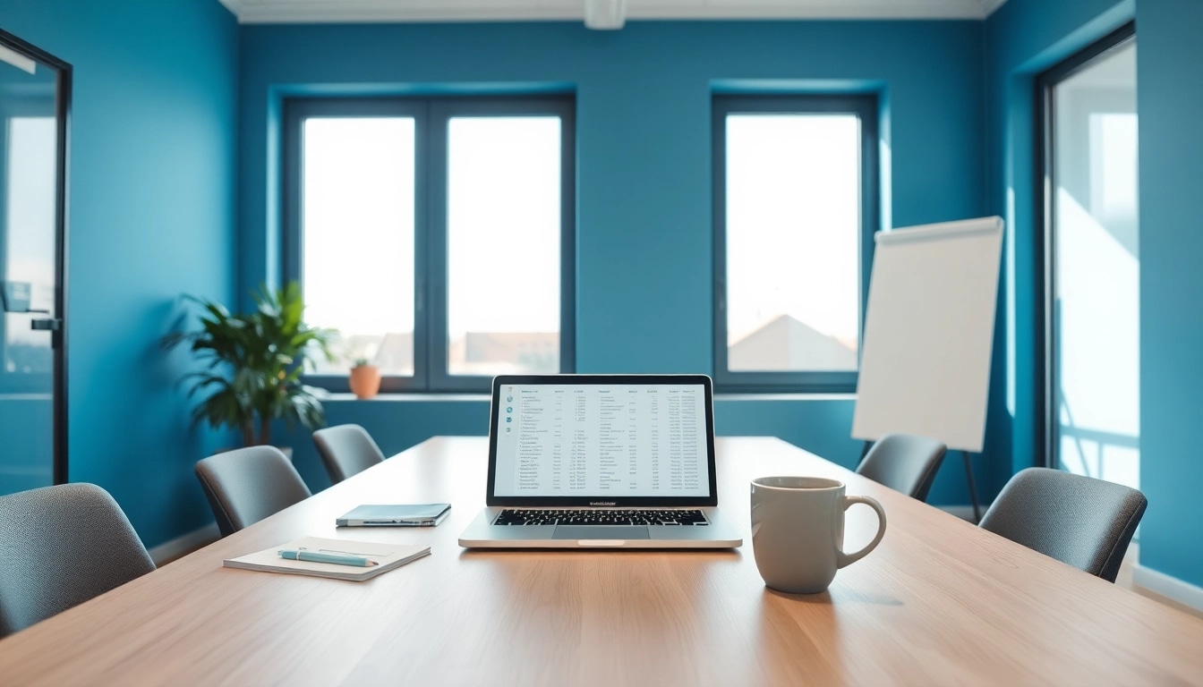 Fokussiertes Arbeiten eines Headhunters Hagen in einem modernen Büro.