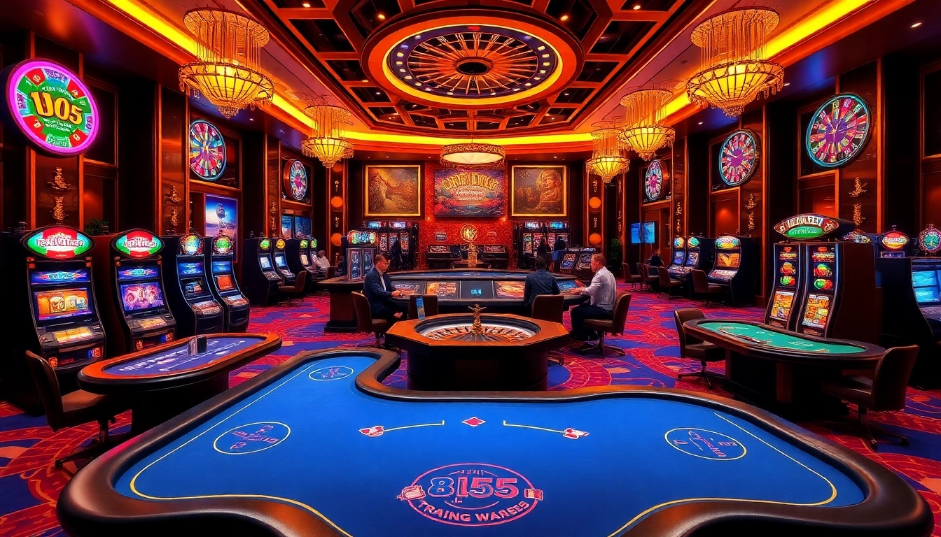 Experience the excitement of Trang chủ bl555 with vibrant casino games and engaging gamblers.