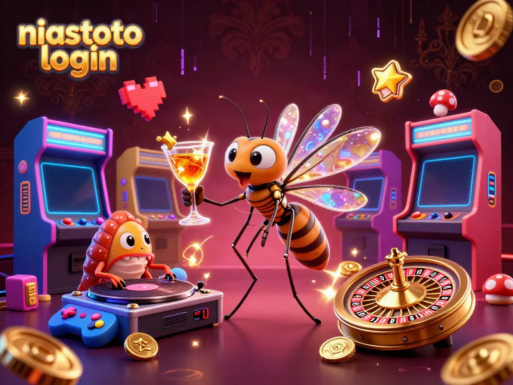 Gali pengalaman terbaik di niastoto login dengan karakter kasino unik dan energik.