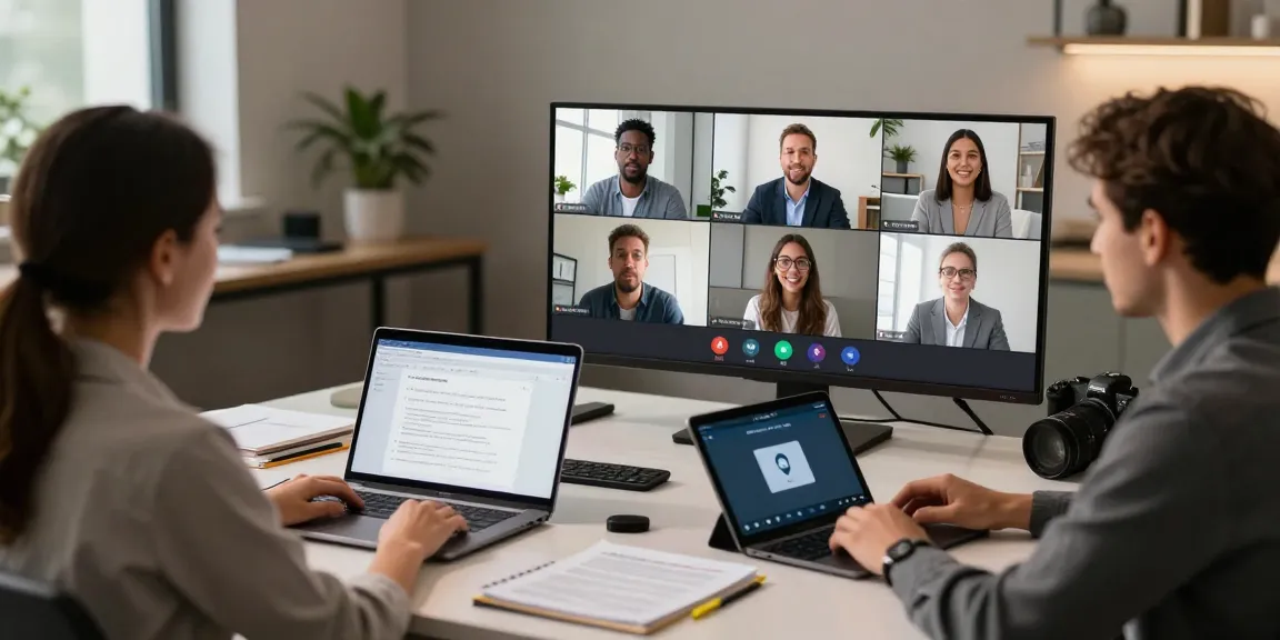 Virtuelles Gespräche mit Untertitel-Übersetzer für Echtzeitübersetzungen in internationalen Meetings