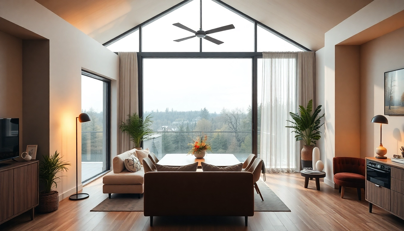 Effizient Klima installieren in einem modernen Raum mit eleganter Klimaanlage und ansprechendem Design.