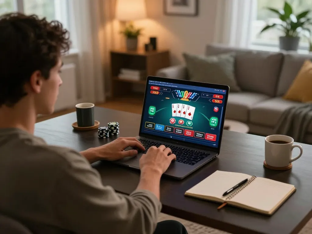 Player engaging with online casino as f1688 CEO oversees brand growth in 2026.