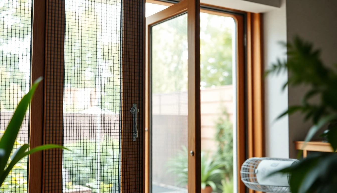 Funktionaler insektenschutz terrassentür in einem modernen Zuhause optimiert für Komfort.