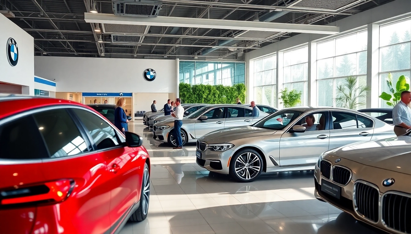 BMW kaufen: Exquisite BMW Modelle in einem modernen Showroom erleben.