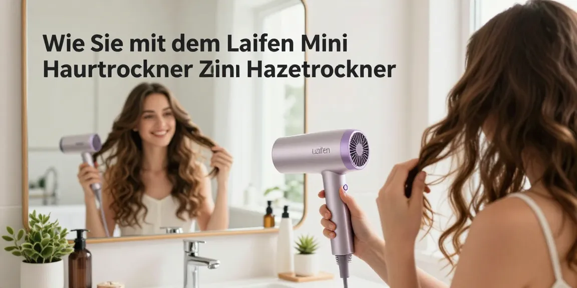 Laifen Mini haartrockner insights shown in Wie Sie mit dem Laifen Mini Haartrockner Zeit und Geld sparen können