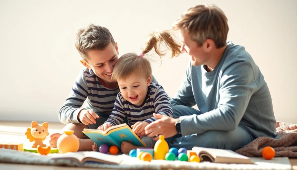Fördern Sie die Kindererziehung mit positiver Interaktion zwischen Eltern und Kind beim Spielen.