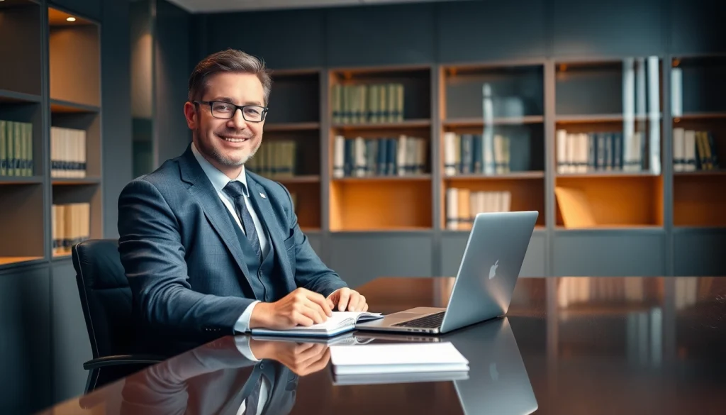 Headhunter Saarbrücken berät in seinem modernen Büro Führungskräfte.