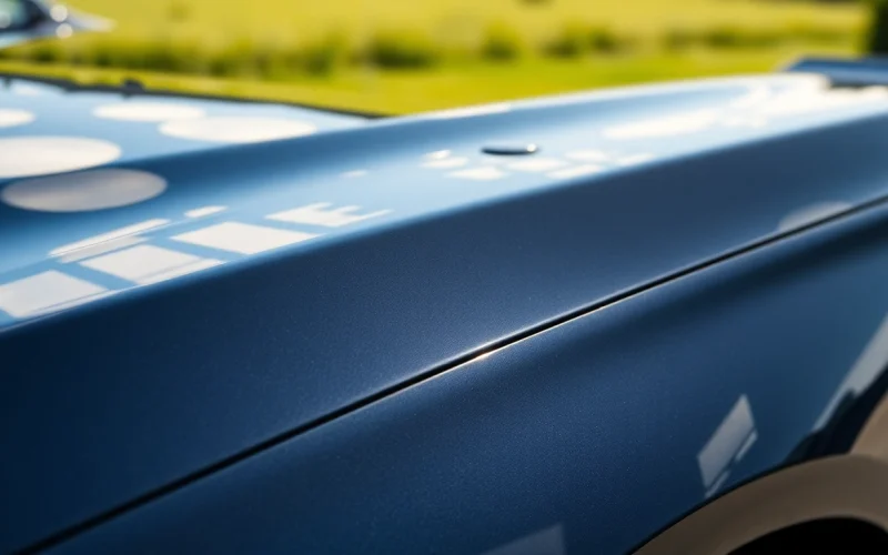 Glänzendes Auto mit perfekter Lackpflege, ideal für Autopolitur kaufen.