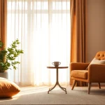 Coaching in Lebenskrisen: A cozy office setting symbolizing healing and support.