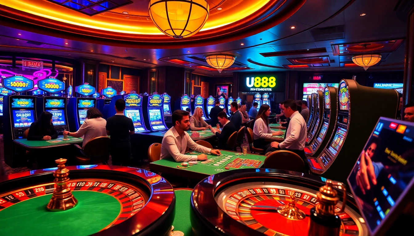 Experience the thrill at U888 casino with engaging games, vibrant atmosphere, and luxury gaming.