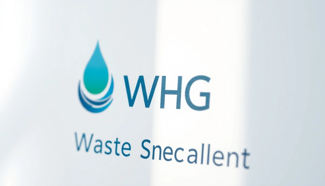 Zertifizierten WHG Fachbetrieb Logo in modern design, symbolizing Sicherheit und Nachhaltigkeit.