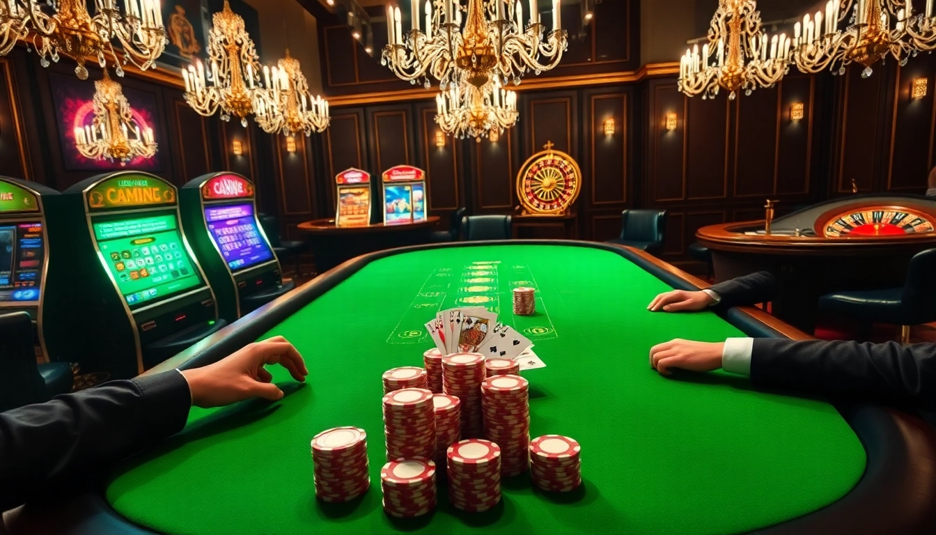 Experience thrilling action at the casino table, part of the exciting offerings at https://s8onl.com/ with energetic gameplay and luxury.