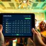 Lottery results celebration at https://songthulo.site/ with diverse winners and engaging digital interface.
