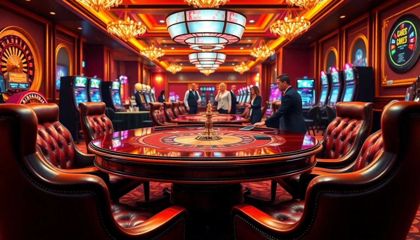 Gamers analyzing results with Plagiatssoftware at a luxurious casino testing station.