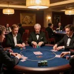 Experience thrilling poker gameplay at iwin's luxe casino, captivating with dynamic player interactions.