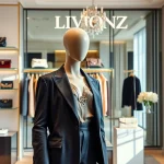 Showcasing luxury fashion collection at Alvionz with elegant apparel and accessories.