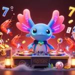 Experience the thrill of MAX88 with vibrant characters in a casino-themed underwater scene.