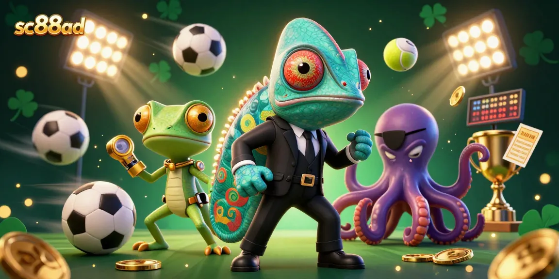 Engage with thrilling action at sc88ad, featuring lively sports-themed characters and dynamic betting elements.