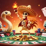 Experience thrilling gaming dynamics at Sunwin with a vibrant 3D casino scene.