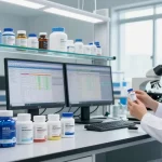 Akra Labs Steroid Shop mit hochwertigen Produkten in modernem Labor