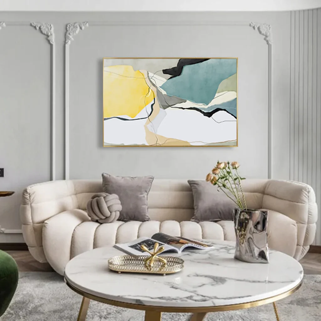 Elegante Wohnideen mit moderne wandbilder in Galeriequalität entdecken