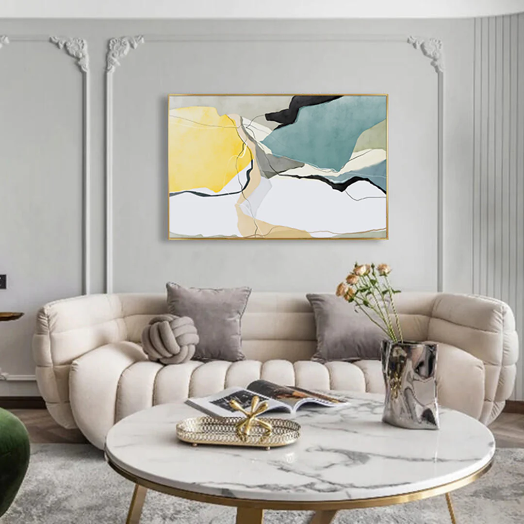 Elegante Wohnideen mit moderne wandbilder in Galeriequalität entdecken